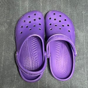 Purple Crocs (only worn a few times!)